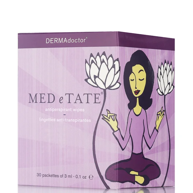 DERMAdoctor MED e TATE Antiperspirant Wipes (30 count)