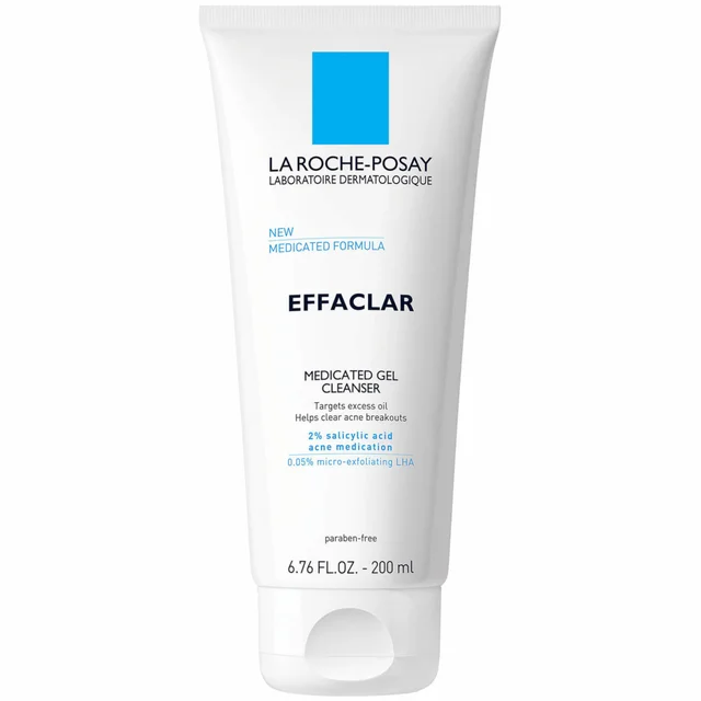 La Roche-Posay Effaclar Medicated Gel Cleanser with Salicylic Acid (Various Sizes)