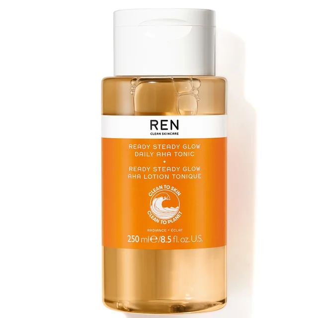 REN Clean Skincare Ready Steady Glow Daily AHA Tonic (8.5 fl. oz. - $50 Value)