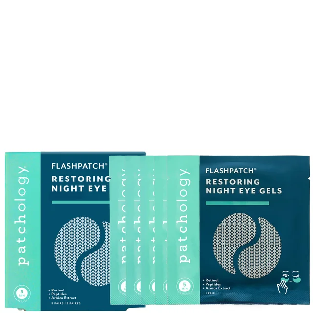 Patchology FlashPatch™ Restoring Night Eye Gels - 5 Pack
