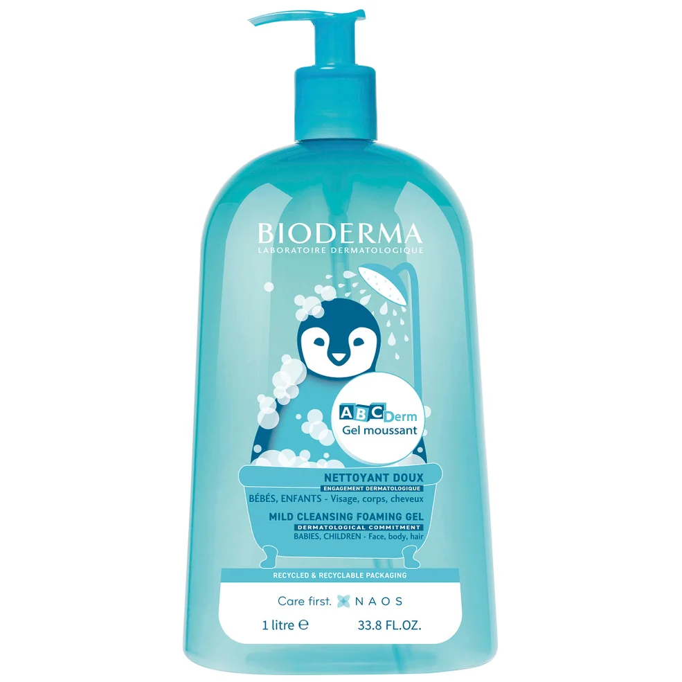 Bioderma ABCDerm Foaming Gel (33.8 oz.) Image 1
