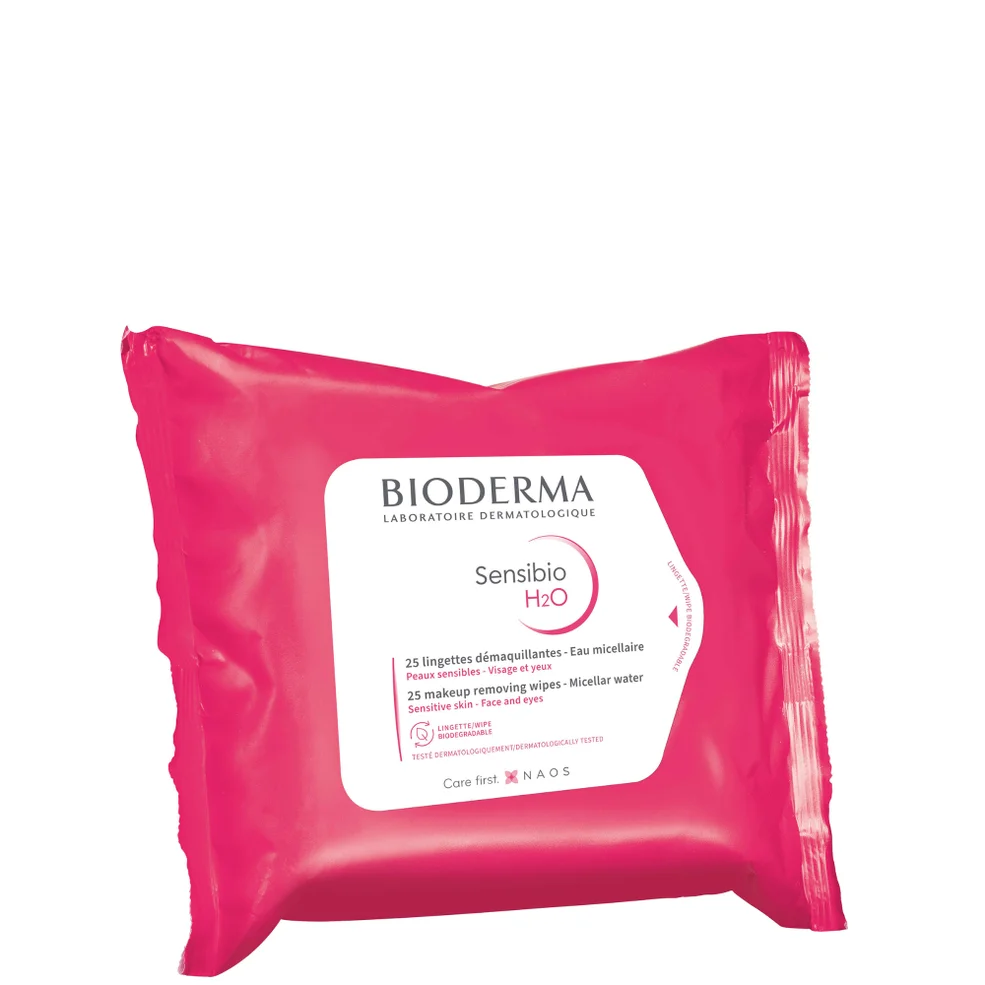 Bioderma Sensibio H2O Micellar Wipes (25 count) Image 1
