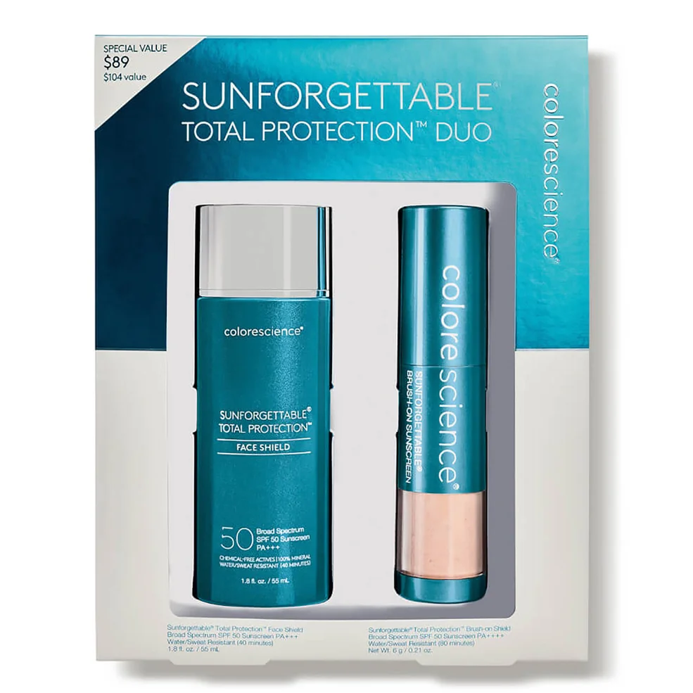 Colorescience Sunforgettable® Total Protection™ Duo Kit SPF 50 - Medium (2 piece) Image 1