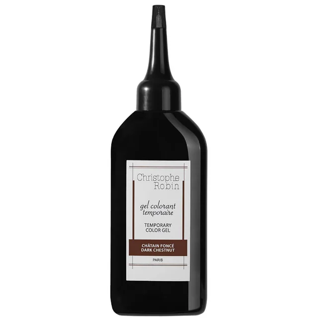 Christophe Robin Temporary Color Gel - Dark Chestnut 3.4 fl. oz.