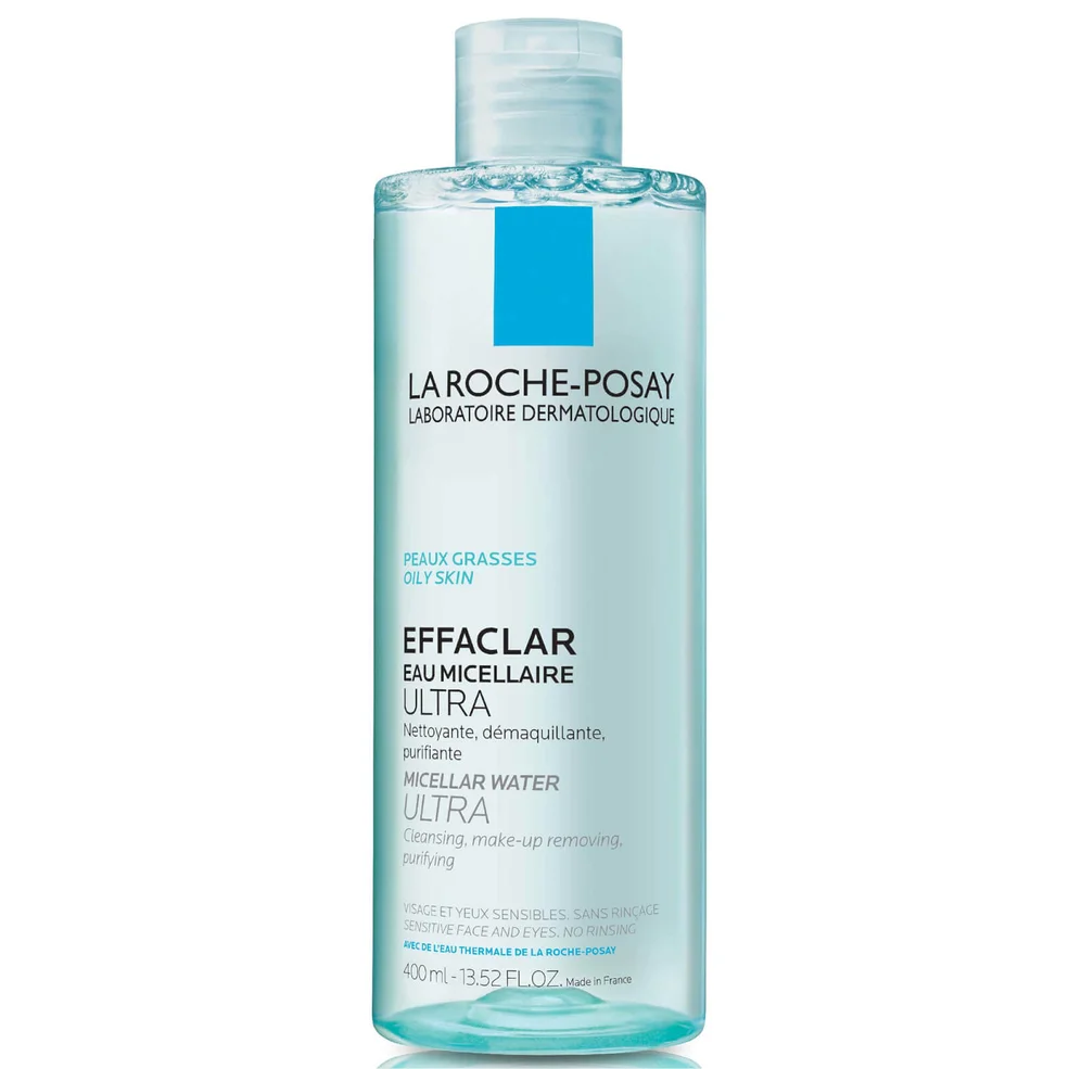 La Roche-Posay Effaclar Micellar Cleansing Water and Makeup Remover for Oily Skin (13.5 fl. oz.) Image 1