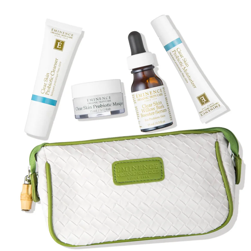 Eminence Organic Skin Care Clear Skin Starter Set 4 piece Image 1