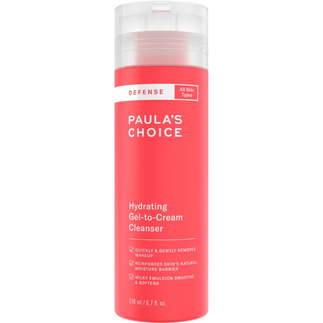 Paula's Choice DEFENSE Hydrating Gel-to-Cream Cleanser (6.7 fl. oz.)