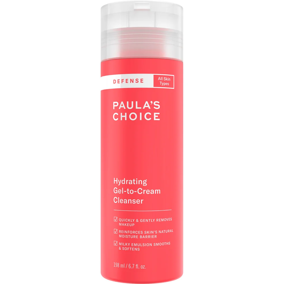 Paula's Choice DEFENSE Hydrating Gel-to-Cream Cleanser (6.7 fl. oz.) Image 1
