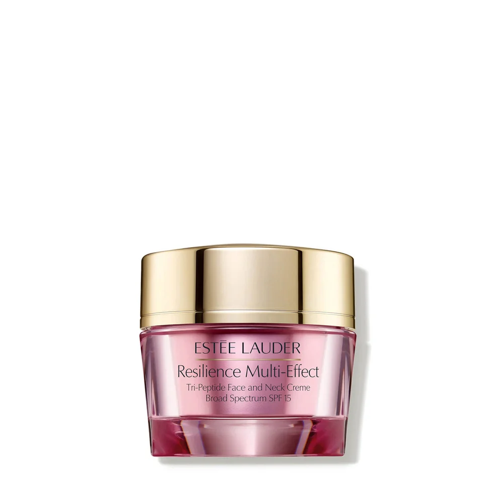 Estée Lauder Resilience Multi-Effect Tri-Peptide Face & Neck Cream Moisturizer SPF 15 for Dry Skin 1.7 oz. Image 1