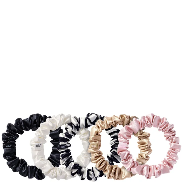 Slip Pure Silk 5-Pack Midi Scrunchies - Multi (5 piece)