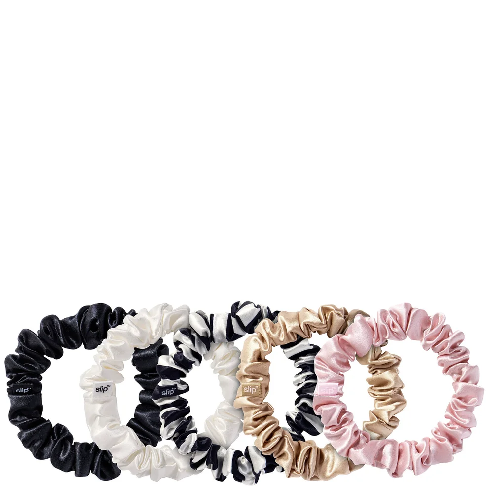 Slip Pure Silk 5-Pack Midi Scrunchies - Multi (5 piece) Image 1