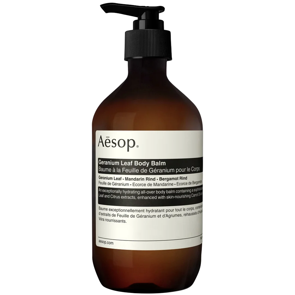 Aesop Geranium Leaf Body Balm 500ml Image 1
