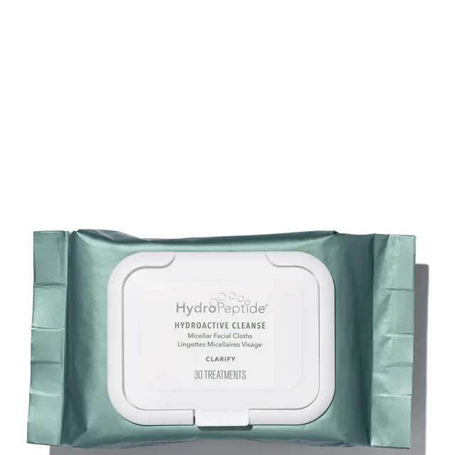 HydroPeptide HydroActive Cleanse Micellar Facial Cloths (30 piece)