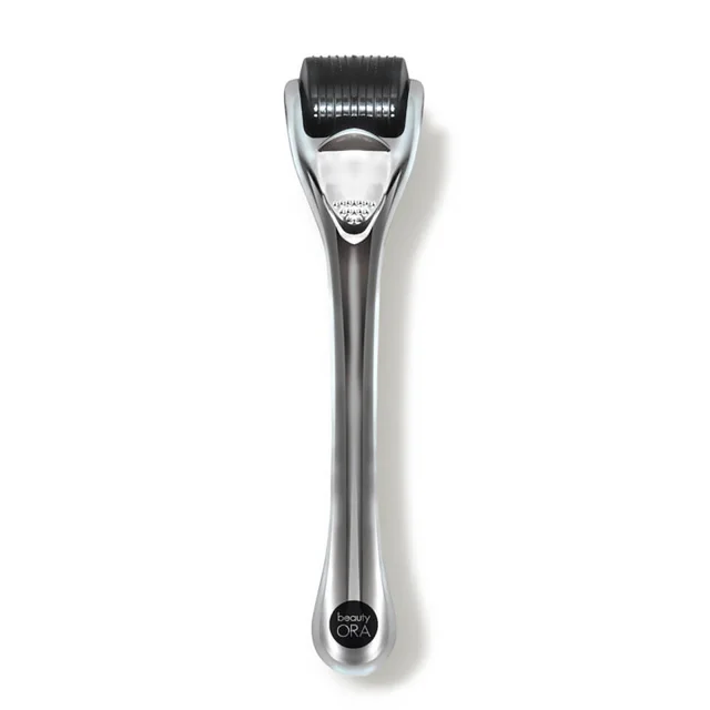 Beauty ORA Deluxe Microneedle Dermal Roller System 0.25mm - Silver/Black (1 piece)