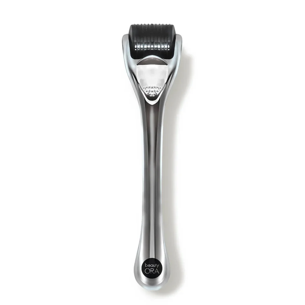 Beauty ORA Deluxe Microneedle Dermal Roller System 0.25mm - Silver/Black (1 piece) Image 1