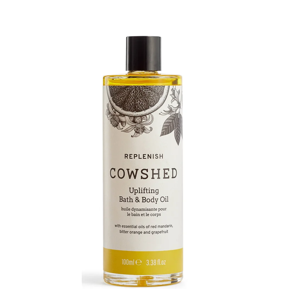 Cowshed REPLENISH Uplifting Bath & Body Oil 100ml Image 1