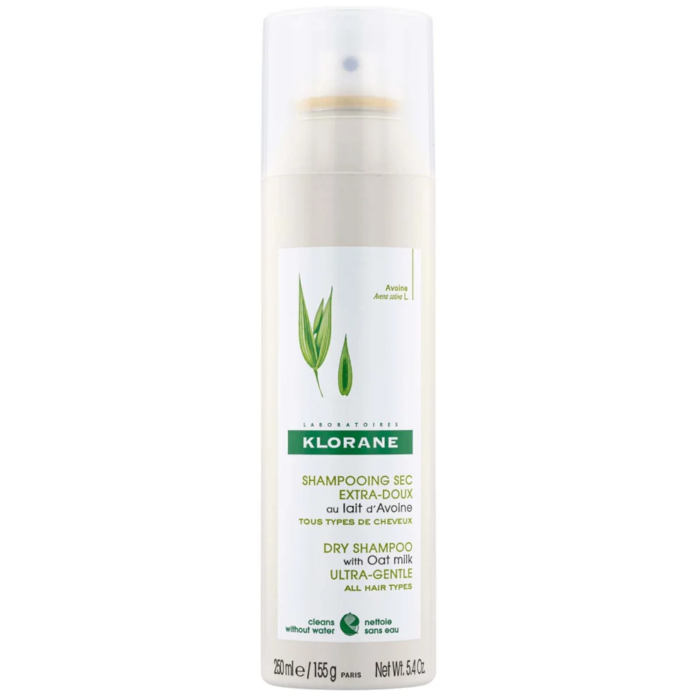Klorane Dry Shampoo with Oat Milk - All Hair Types 3.2 oz. Image 1
