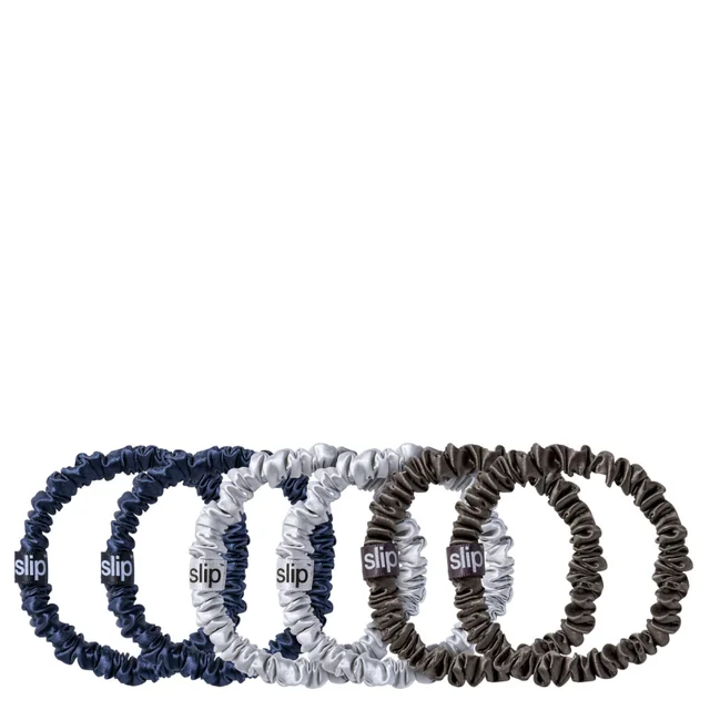 Набір Slip Pure Silk 6-Pack Skinny Scrunchies (6 шт.)