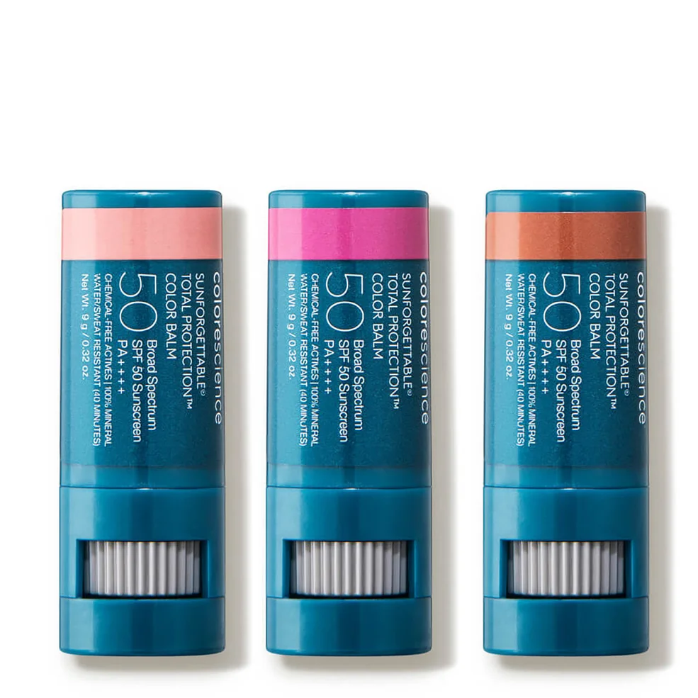 Colorescience Sunforgettable® Total Protection™ Color Balm SPF 50 Collection - Blush/Berry/Bronze Image 1