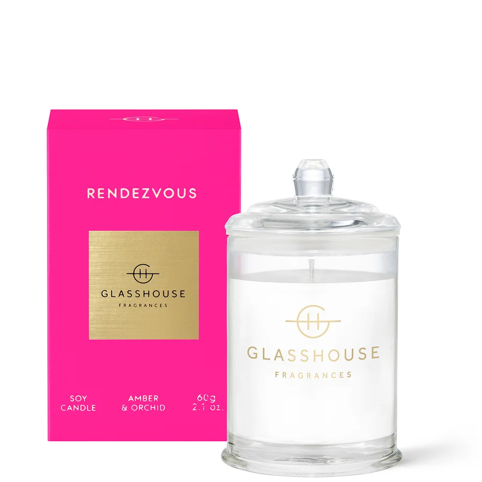 Glasshouse Fragrances Rendezvous Candle 60g Image 1