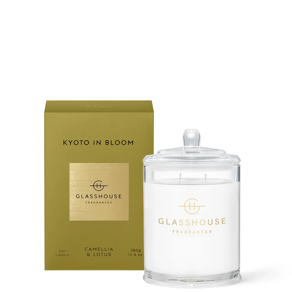 Glasshouse Fragrances Kyoto in Bloom Candle 13.4 oz Image 1