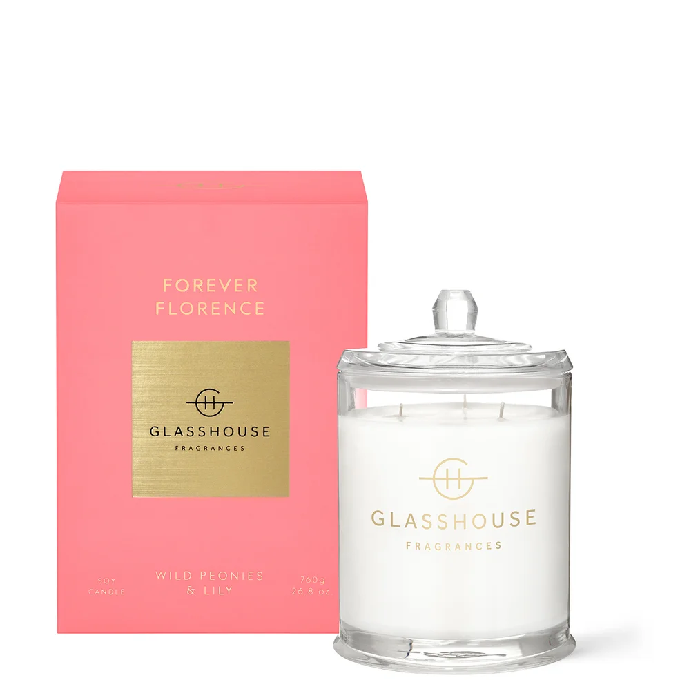 Glasshouse Fragrances Forever Florence Candle 26.8 oz Image 1