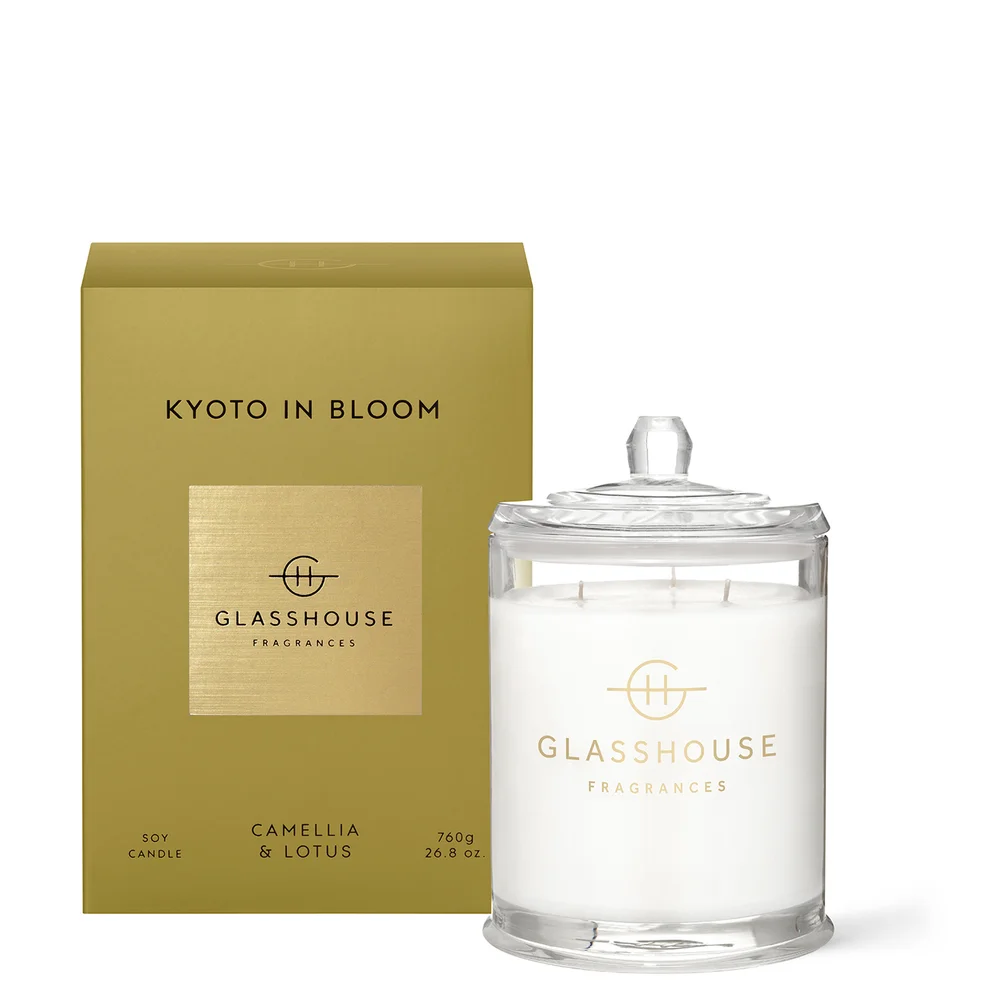 Glasshouse Fragrances Kyoto in Bloom Candle 26.8 oz Image 1
