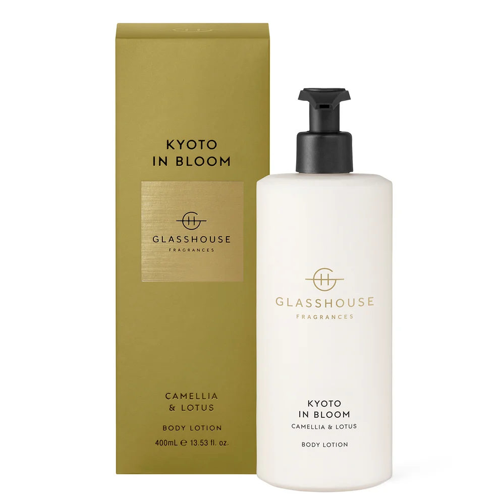 Glasshouse Fragrances Kyoto In Bloom Body Lotion 400ml Image 1