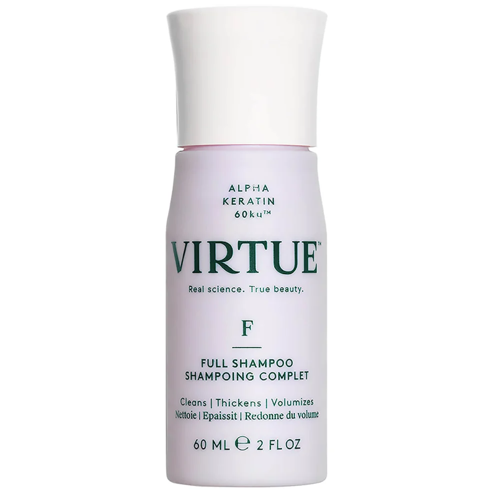 VIRTUE Full Shampoo Travel Size 60ml Image 1