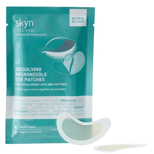 skyn ICELAND Dissolving Microneedle Eye Patches (1 pair)
