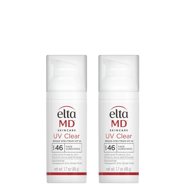EltaMD Exclusive UV Clear SPF 46 Broad-Spectrum Duo ($88 Value)