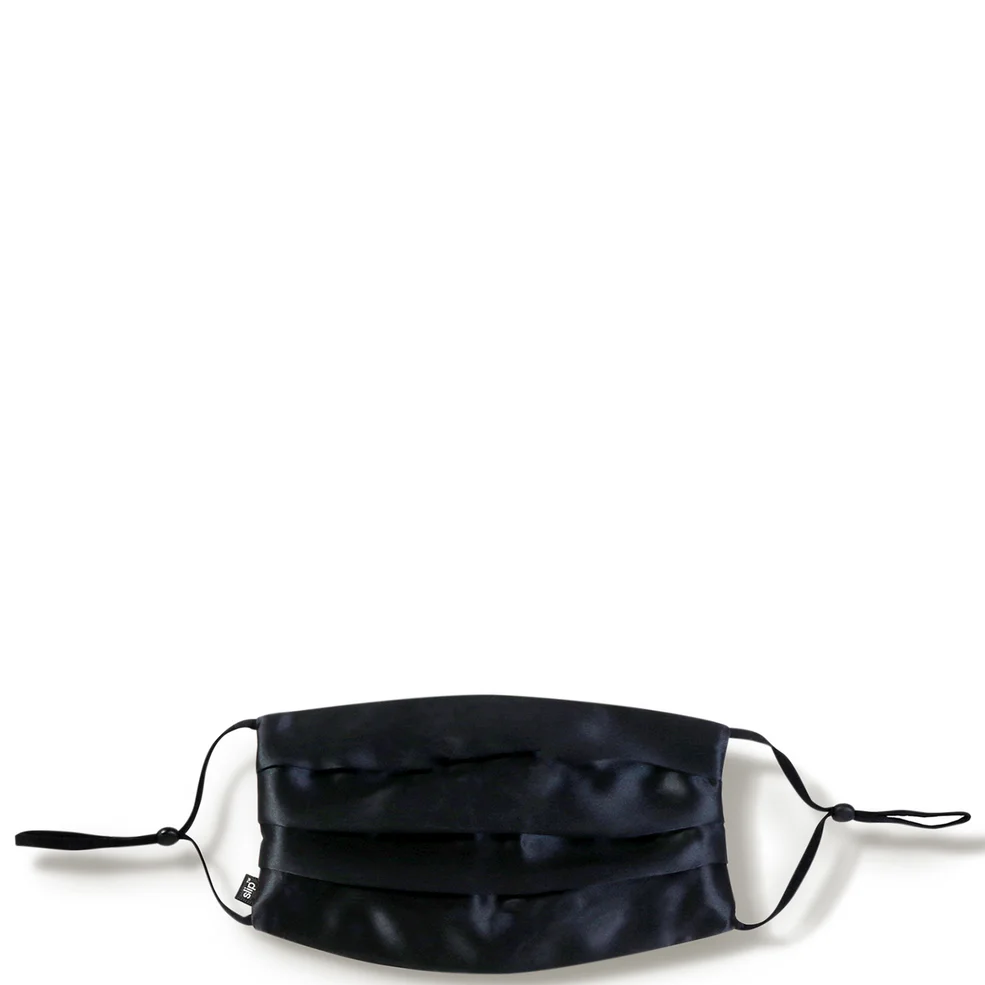 Slip Reusable Face Covering - Black Image 1