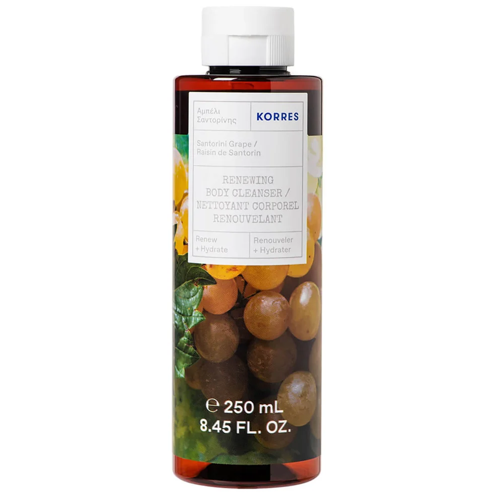KORRES Renewing Body Cleanser Santorini Grape 250ml Image 1