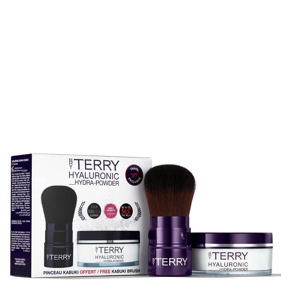 By Terry Exclusive Hyaluronic Hydra Powder and Kabuki Brush Set (Worth $104.00) Image 1