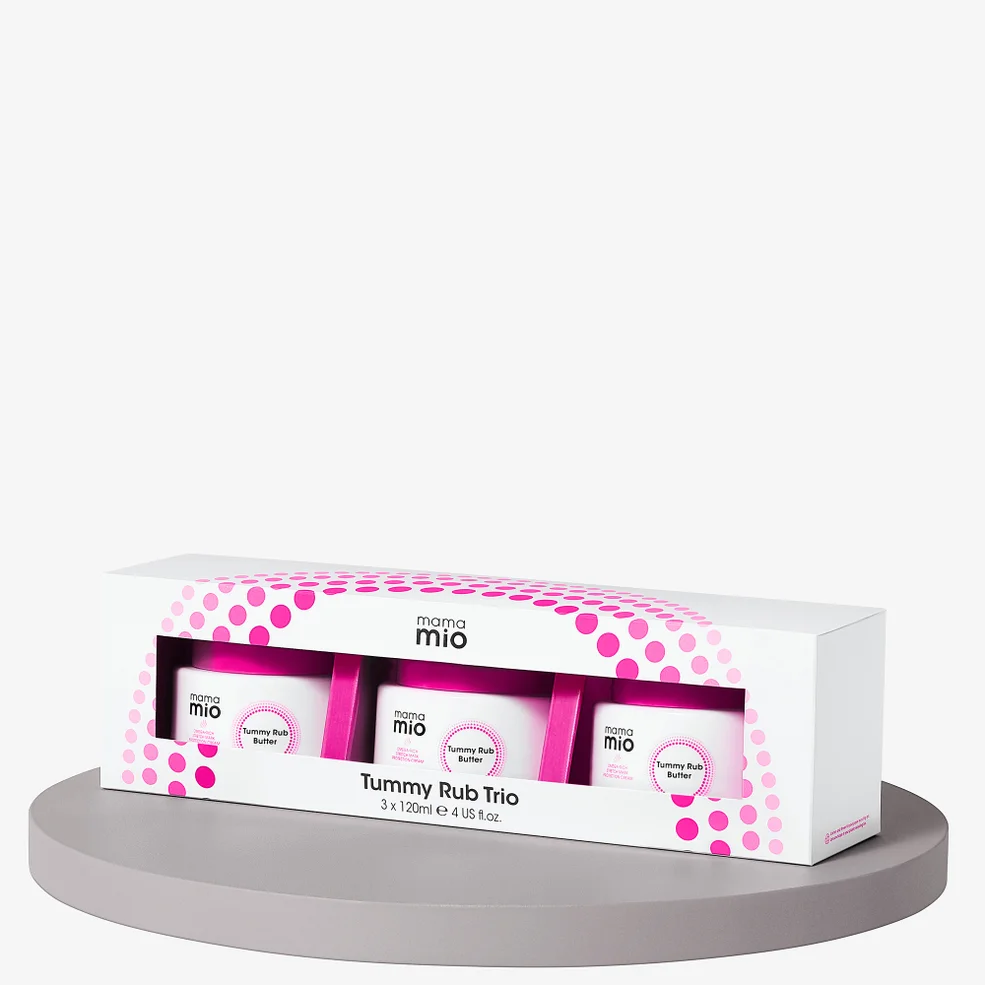 Mama Mio Tummy Rub Trio 120ml. Image 1