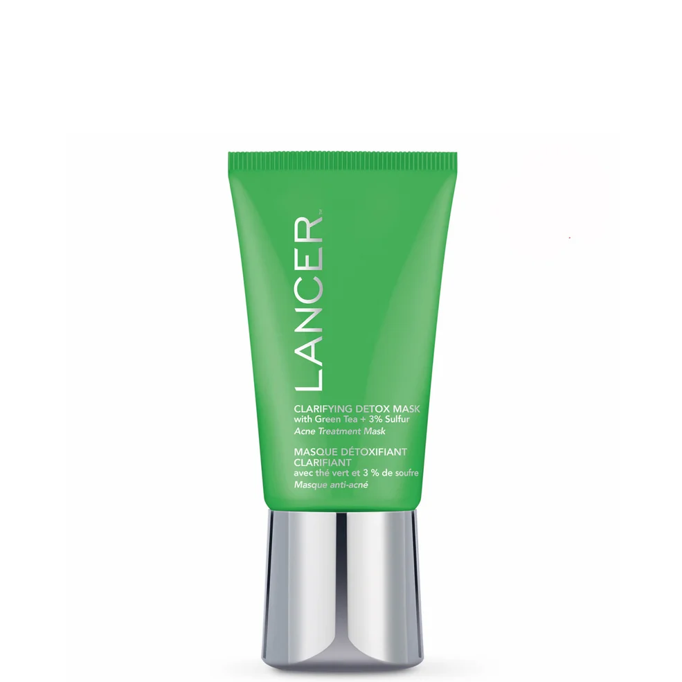 Lancer Skincare Clarifying Detox Mask with Green Tea 3 Sulfur (1.7 fl. oz.) Image 1