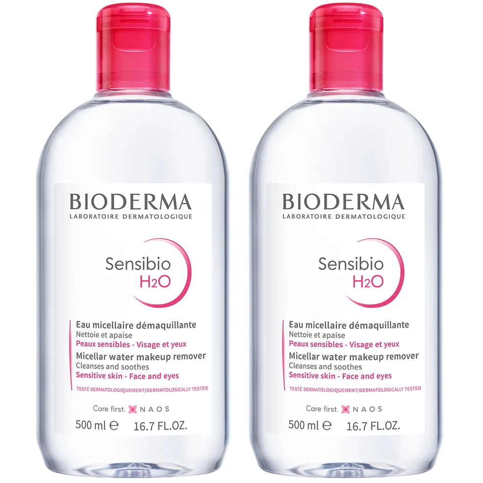 Bioderma Sensibio H2O Micellar Water Duo 16.9 oz (Worth $40.00) Image 1