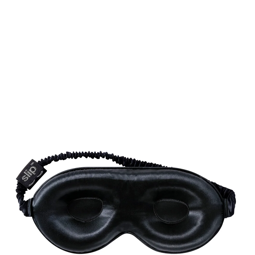 Slip Pure Silk Contour Sleep Mask- Black Image 1