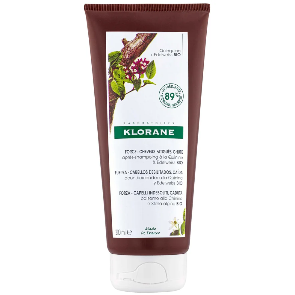 KLORANE Conditioner for Thinning, Tired Hair with Quinine and ORGANIC Edelweiss 200ml Image 1