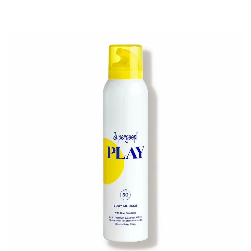 Supergoop!® PLAY Body Mousse SPF 50 with Blue Sea Kale 7.1 oz. Image 1