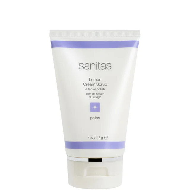 Sanitas Skincare Lemon Cream Scrub (4 fl. oz.)