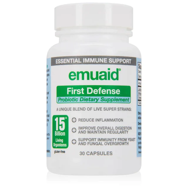 Emuaid First Defense Probiotic Supplement (30 capsules)