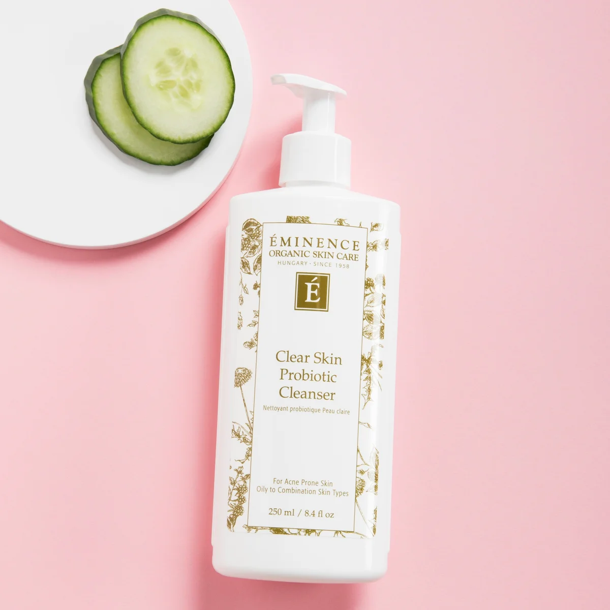 Eminence Organic Skin Care Clear Skin Probiotic Cleanser 8.4 fl. oz