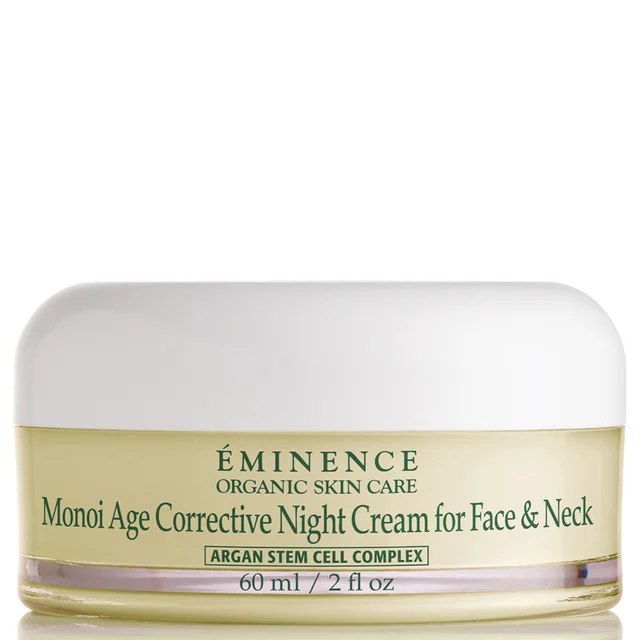 Eminence Organic Skin Care Monoi Age Corrective Night Cream for Face & Neck