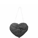 One Love Organics The Cleansing Sponge - Charcoal Heart Shape (1 piece)