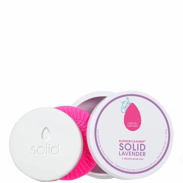 beautyblender original beautyblender mini blendercleanser solid (2 piece)