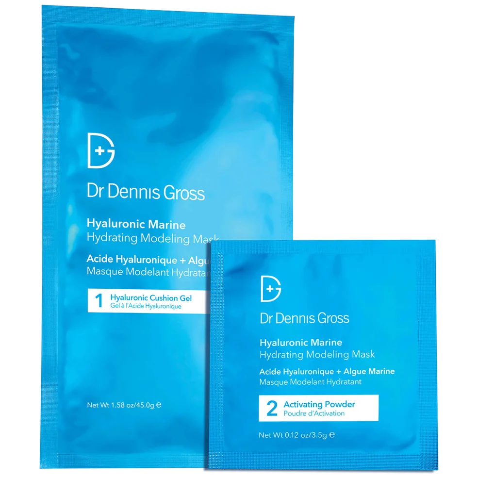 Dr Dennis Gross Hyaluronic Marine Hydrating Modeling Mask (4 count) Image 1