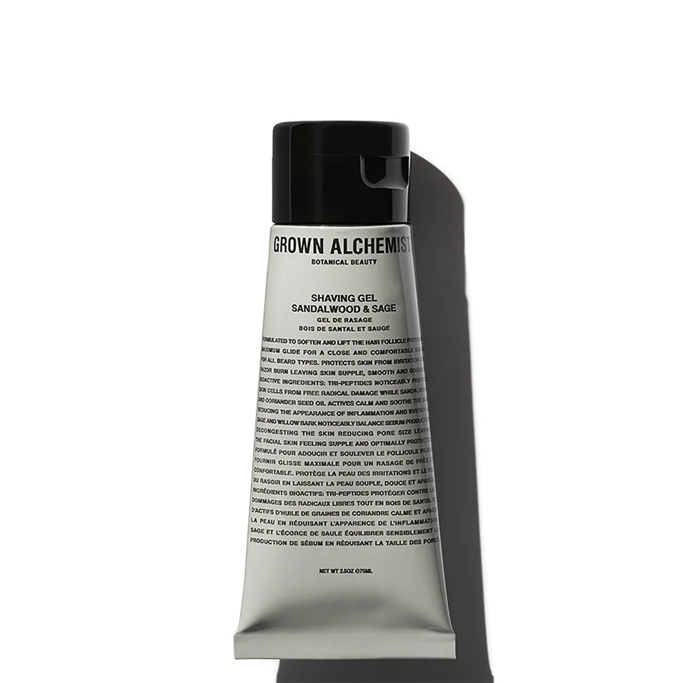 Grown Alchemist Shaving Gel - Sandalwood Sage (2.5 oz.) Image 1