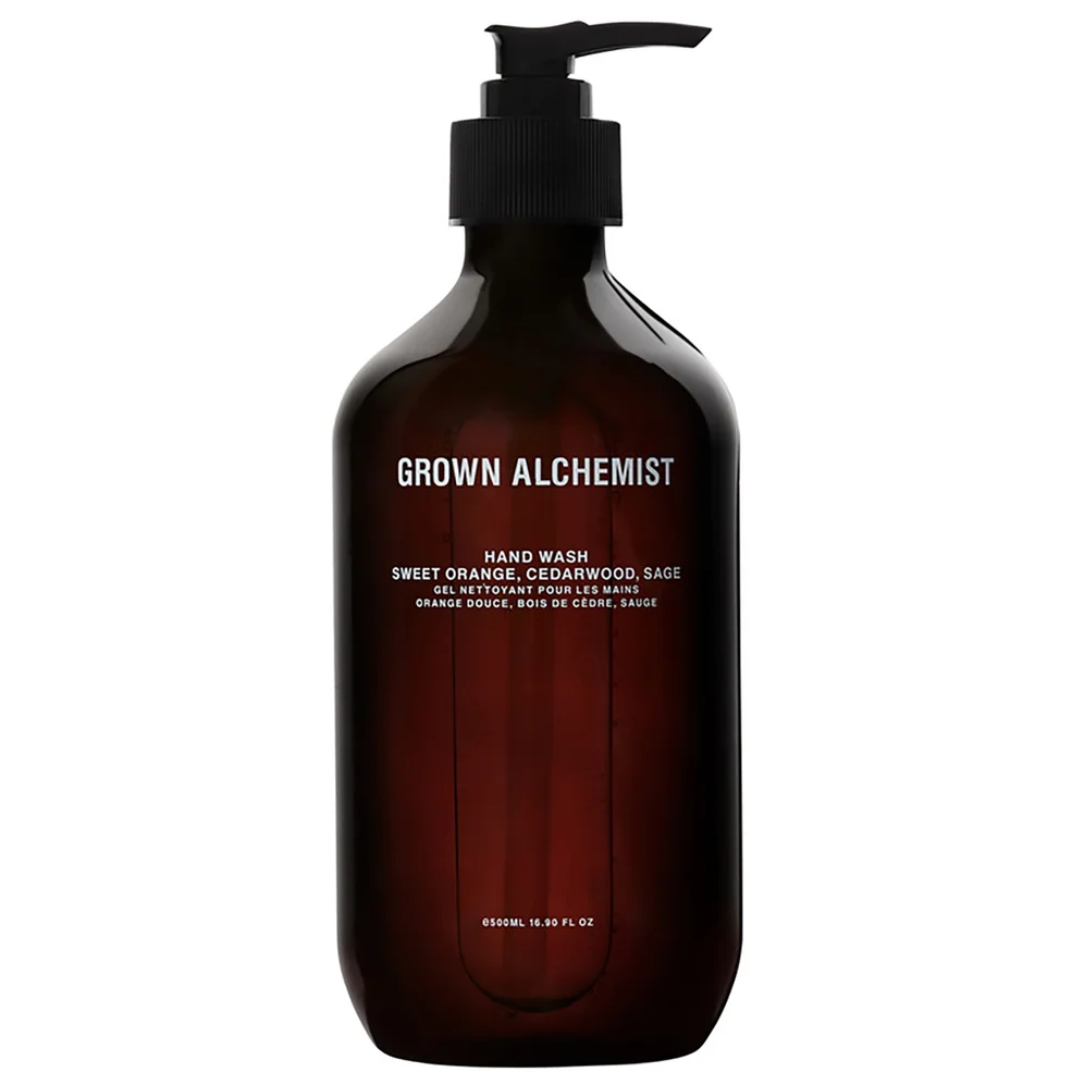 Grown Alchemist Hand Wash - Sweet Orange Cedarwood Sage (16.9 fl. oz.) Image 1