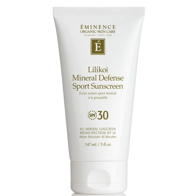 Eminence Organic Skin Care Lilikoi Mineral Defense Sport Sunscreen SPF 30 5 oz